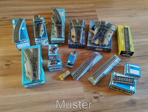 Märklin gleis konvolut mit - märklin, m-gleis